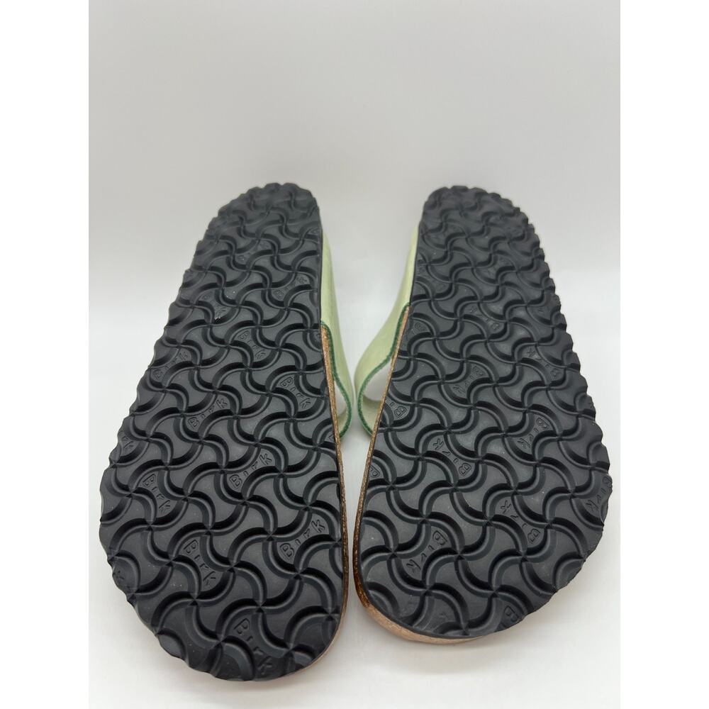 Birkenstock Gizeh Big Buckle Nubuck Leather Matcha Women's Size 9 New - Picture 4 of 16